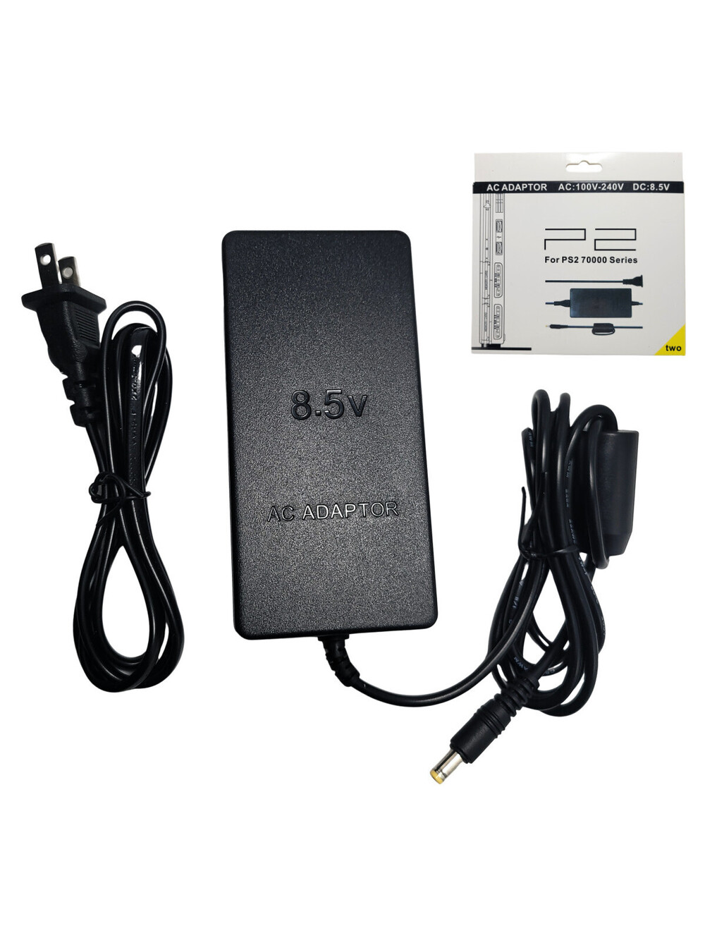 PS2 Slim AC Power Supply Adapter Charger Cord 110V-220V SCPH-70000 Series